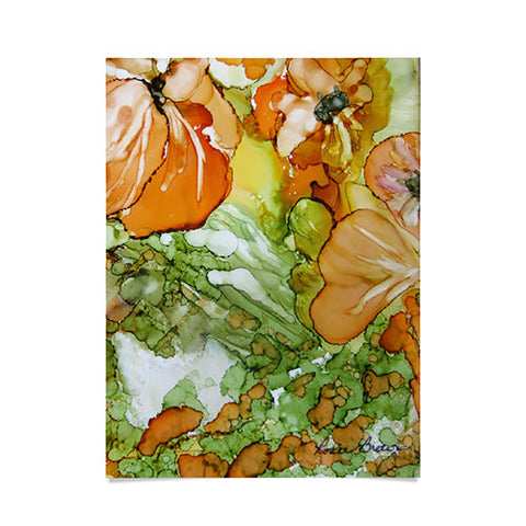 Rosie Brown Summer in Orange Poster