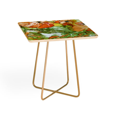 Rosie Brown Summer in Orange Side Table