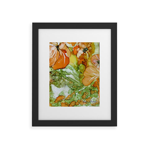 Rosie Brown Summer in Orange Framed Art Print