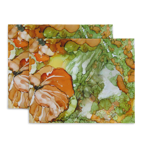 Rosie Brown Summer in Orange Placemat