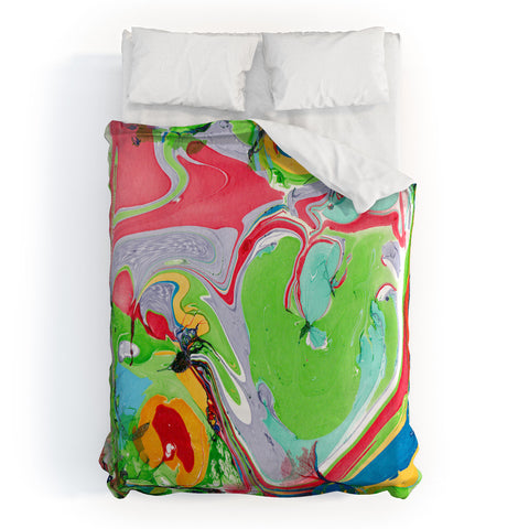Rosie Brown Summer Palette Duvet Cover