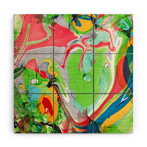 Rosie Brown Summer Palette Wood Wall Mural