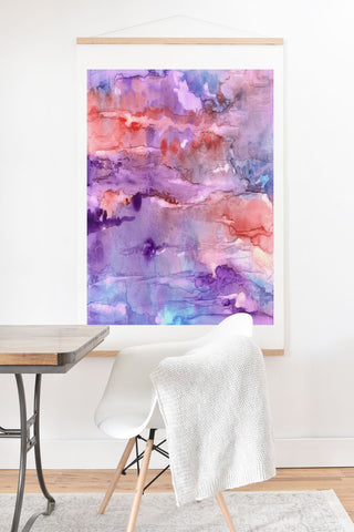 Rosie Brown Summer Sunset Art Print And Hanger