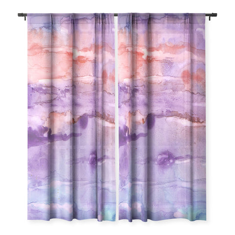 Rosie Brown Summer Sunset Sheer Non Repeat