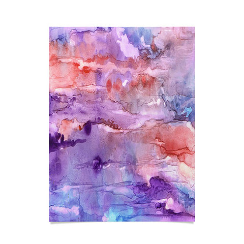 Rosie Brown Summer Sunset Poster