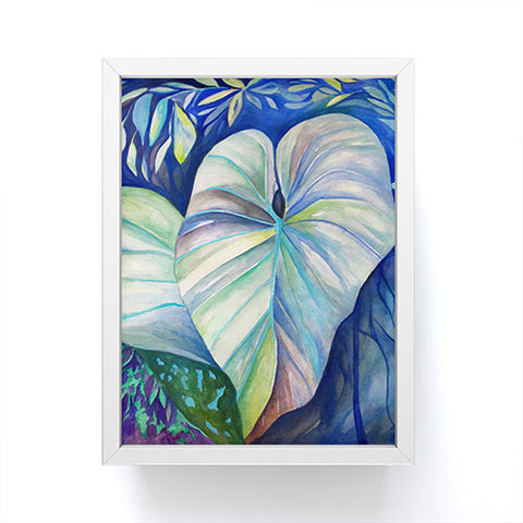 Rosie Brown Summertime Blues Framed Mini Art Print