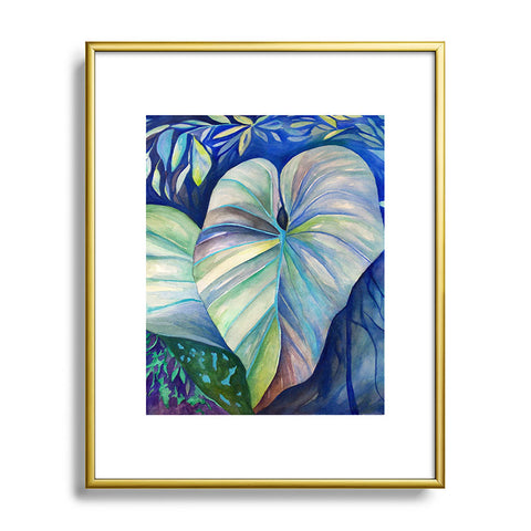 Rosie Brown Summertime Blues Metal Framed Art Print