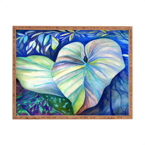 Rosie Brown Summertime Blues Rectangular Tray