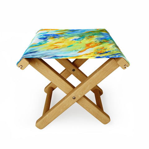 Rosie Brown Sunset Inspired Folding Stool