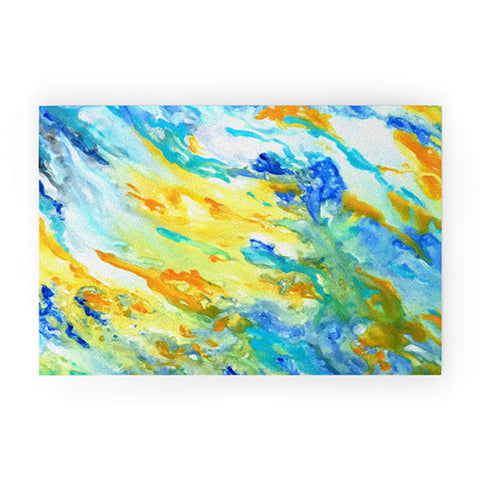 Rosie Brown Sunset Inspired Welcome Mat