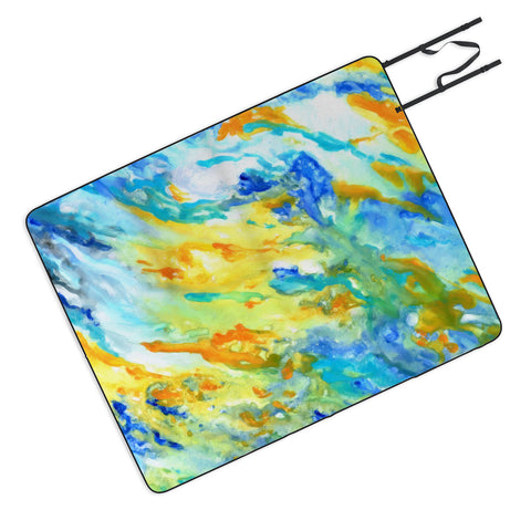 Rosie Brown Sunset Inspired Picnic Blanket