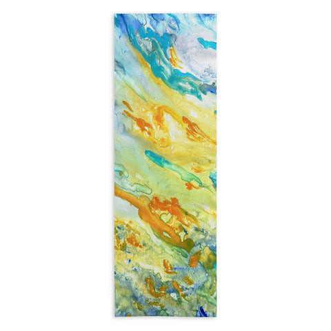 Rosie Brown Sunset Inspired Yoga Towel