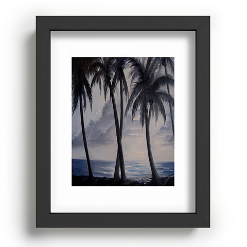 Rosie Brown Sunset Palms Recessed Framing Rectangle