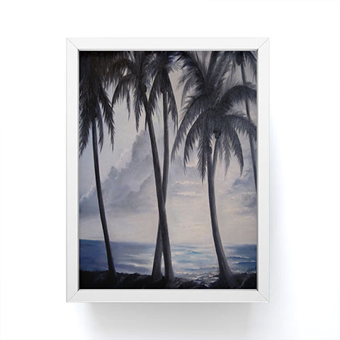 Rosie Brown Sunset Palms Framed Mini Art Print