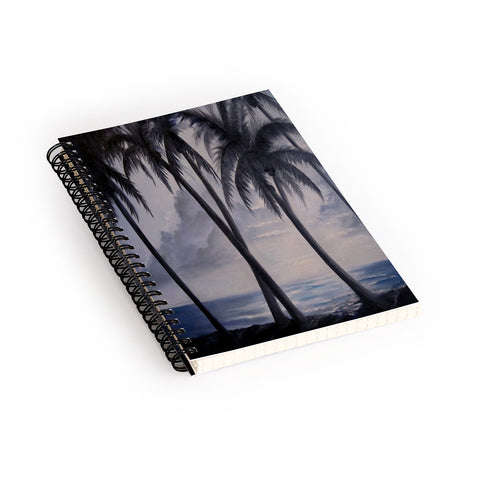 Rosie Brown Sunset Palms Spiral Notebook