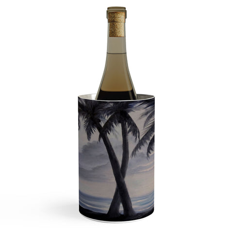 Rosie Brown Sunset Palms Wine Chiller