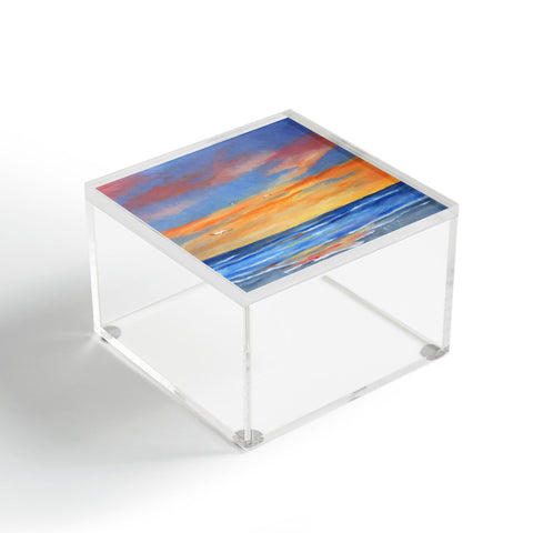 Rosie Brown Sunset Reflections Acrylic Box