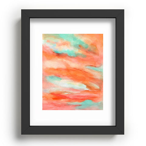 Rosie Brown Sunset Sky Recessed Framing Rectangle
