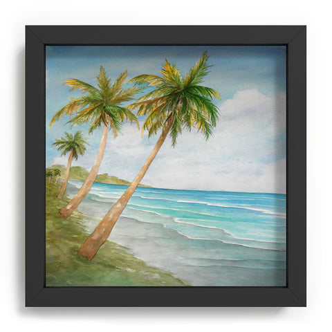 Rosie Brown Swaying Palms Recessed Framing Square