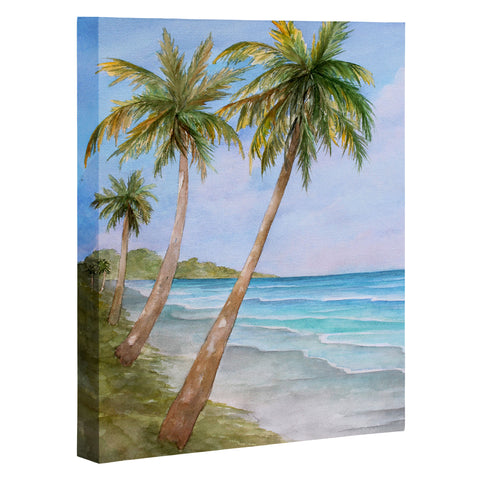 Rosie Brown Swaying Palms Art Canvas