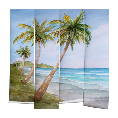 Rosie Brown Swaying Palms Wall Mural