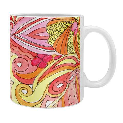Rosie Brown Swirls Coffee Mug