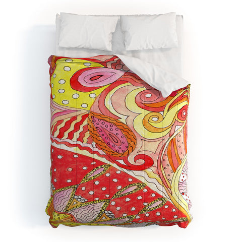 Rosie Brown Swirls Comforter