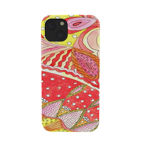 Rosie Brown Swirls Phone Case