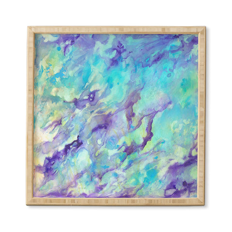 Rosie Brown Tempting Turquoise Framed Wall Art