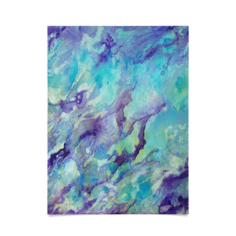 Rosie Brown Tempting Turquoise Poster