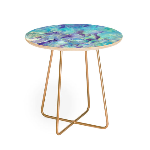 Rosie Brown Tempting Turquoise Round Side Table