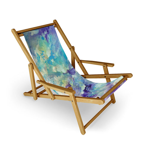 Rosie Brown Tempting Turquoise Sling Chair