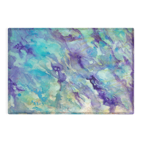 Rosie Brown Tempting Turquoise Outdoor Rug