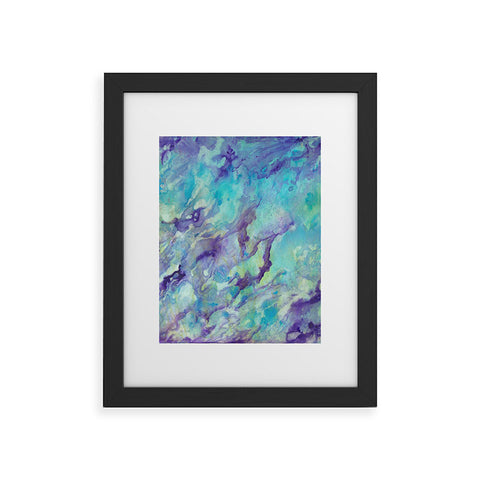 Rosie Brown Tempting Turquoise Framed Art Print