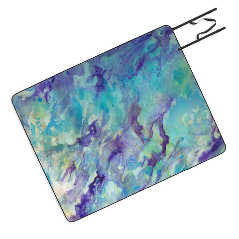 Rosie Brown Tempting Turquoise Picnic Blanket