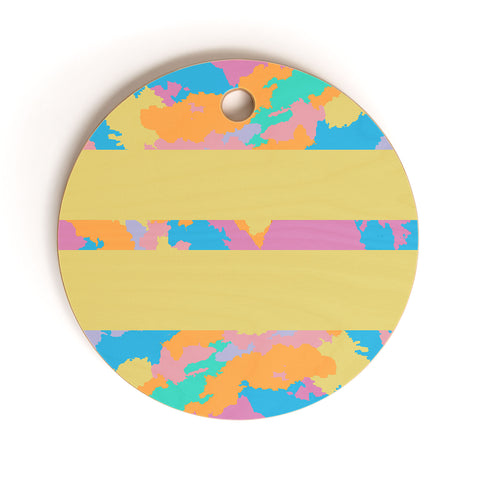 Rosie Brown The Color Yellow Cutting Board Round
