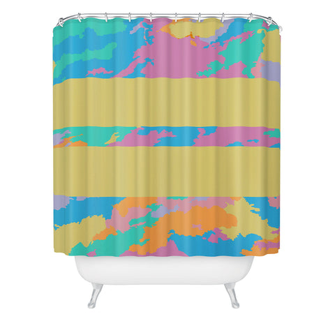 Rosie Brown The Color Yellow Shower Curtain