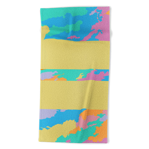 Rosie Brown The Color Yellow Beach Towel