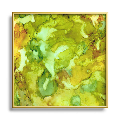 Rosie Brown The Pond Square Metal Framed Art Print