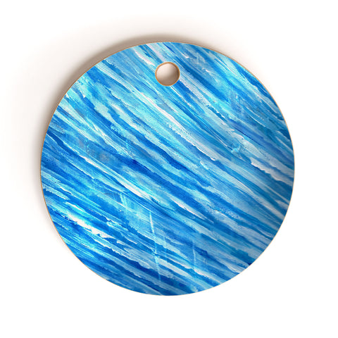 Rosie Brown They Call It The Blues Cutting Board Round