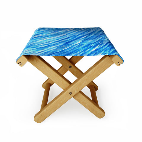 Rosie Brown They Call It The Blues Folding Stool