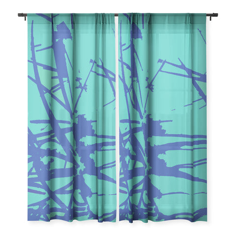 Rosie Brown Thorns Sheer Non Repeat