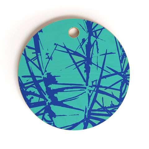 Rosie Brown Thorns Cutting Board Round