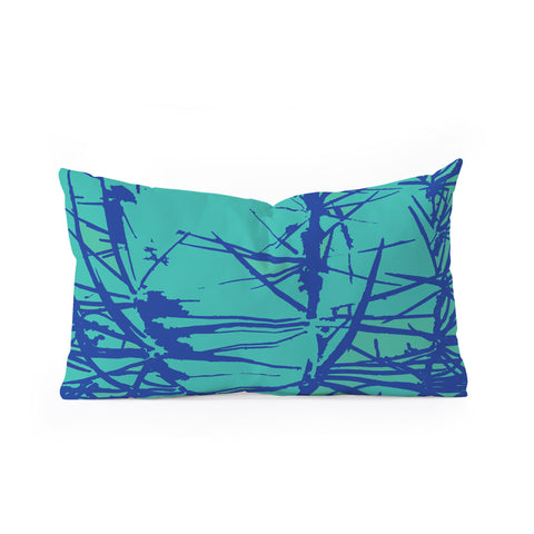 Rosie Brown Thorns Oblong Throw Pillow