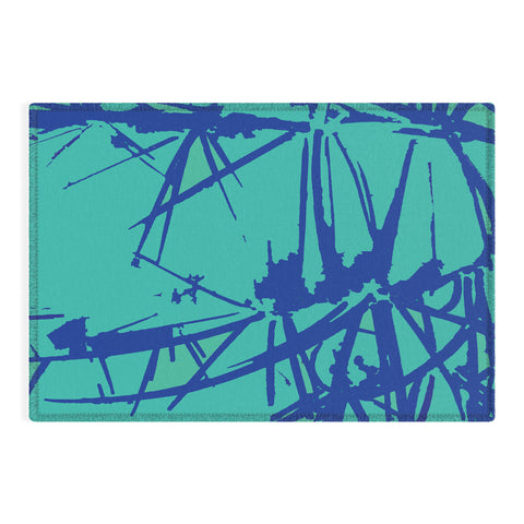 Rosie Brown Thorns Outdoor Rug