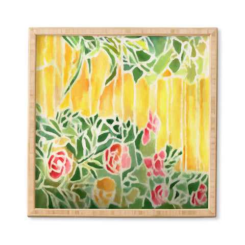 Rosie Brown Tiffany Inspired Framed Wall Art