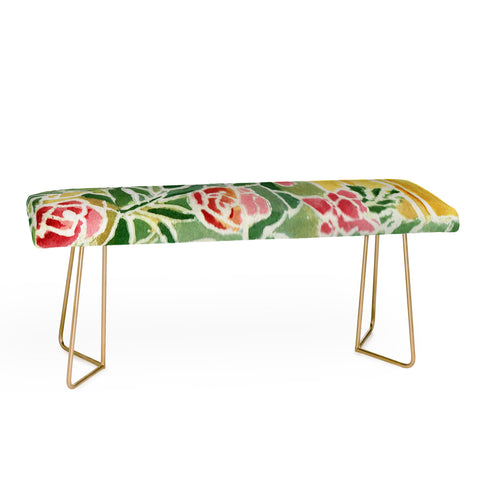 Rosie Brown Tiffany Inspired Bench