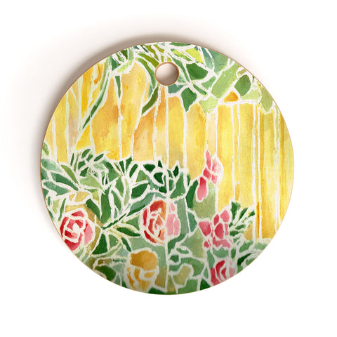 Rosie Brown Tiffany Inspired Cutting Board Round