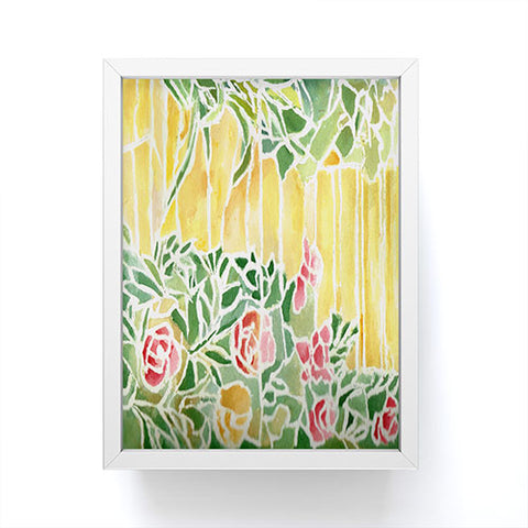 Rosie Brown Tiffany Inspired Framed Mini Art Print