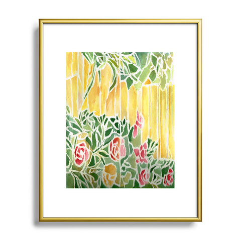 Rosie Brown Tiffany Inspired Metal Framed Art Print